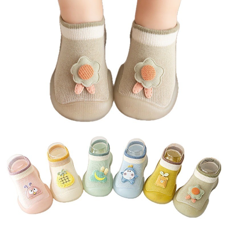 春秋新款学步鞋袜女宝卡通男宝地板鞋图4