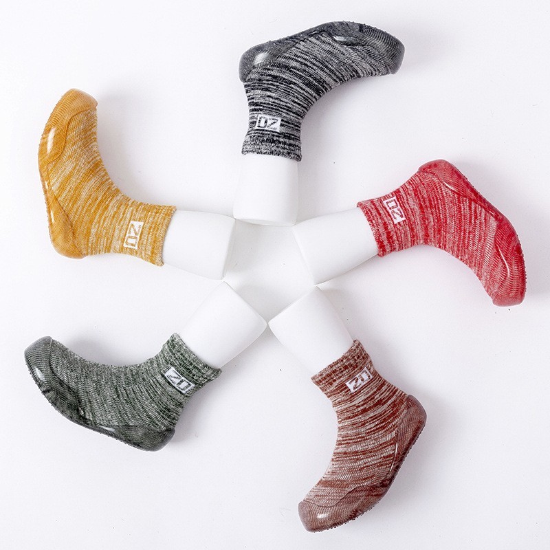 婴儿鞋宝宝学步鞋现货新款全透明底>袜鞋儿童地板袜胶底四个尺码