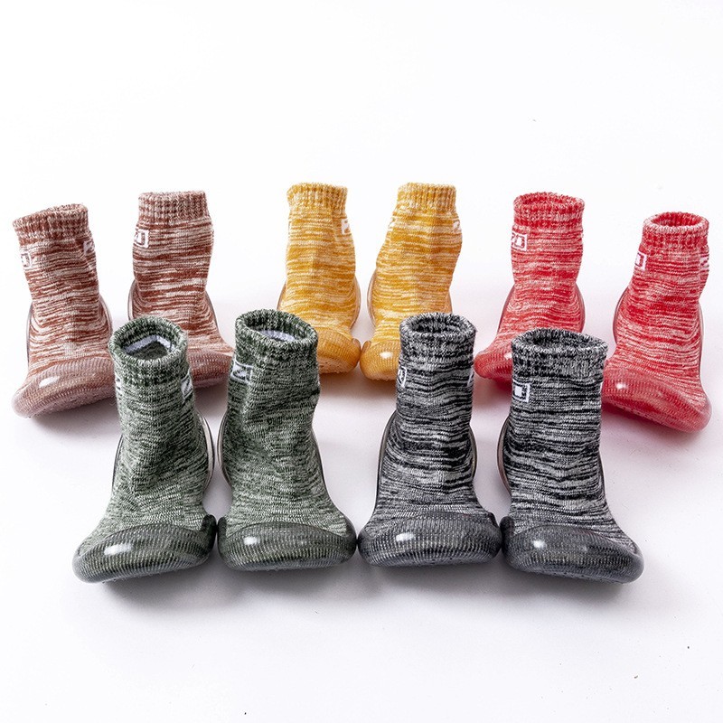 婴儿鞋宝宝学步鞋现货新款全透明底>袜鞋儿童地板袜胶底四个尺码图5