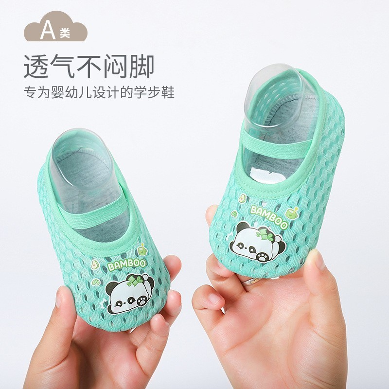 地板鞋宝宝婴儿鞋子薄款学步室内防滑隔凉儿童网眼软底透气小码图5