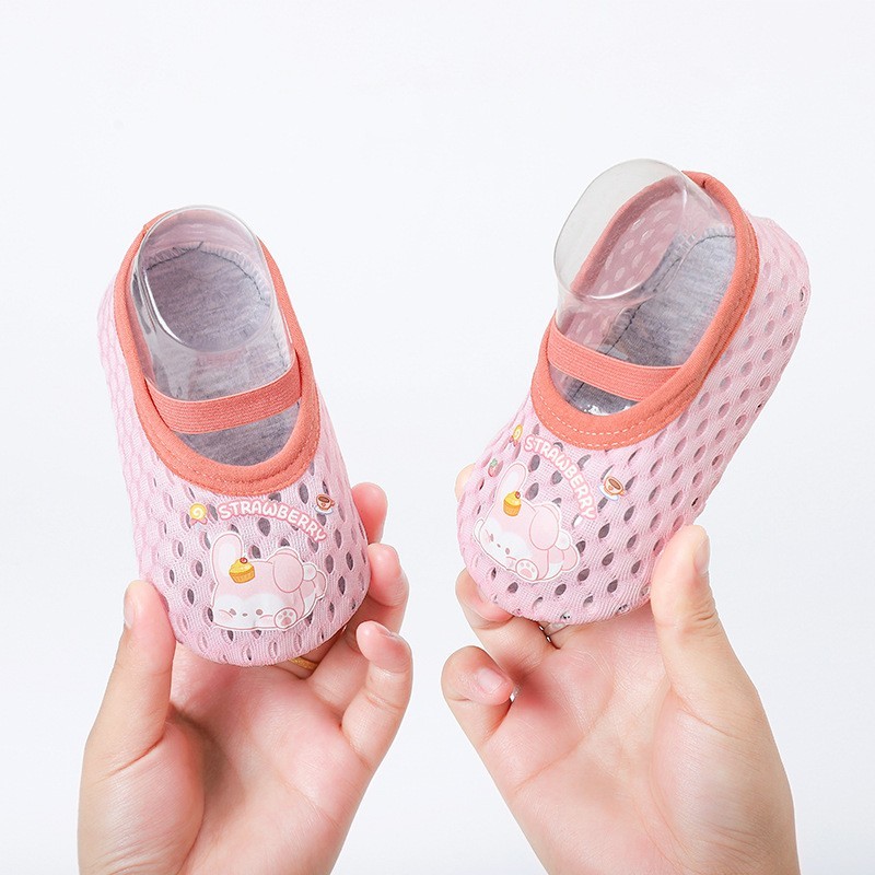 地板鞋宝宝婴儿鞋子薄款学步室内防滑隔凉儿童网眼软底透气小码图4