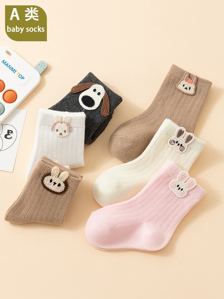 2026婴儿袜子春秋新品0-6-12个月宝宝a类棉袜子跨境专供图2