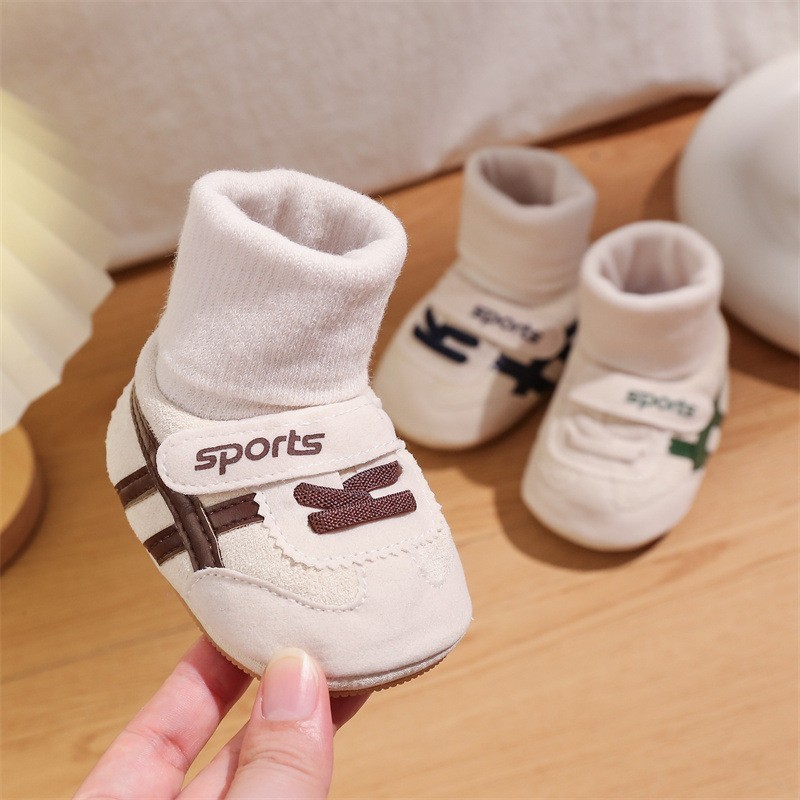 春秋新款婴儿鞋男女宝宝0-1岁6月宝宝鞋袜一体保暖运动学步鞋boby图3