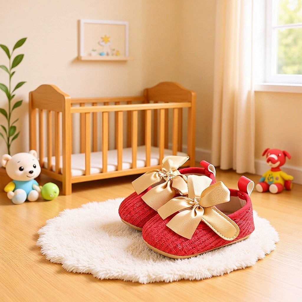 鞋子鞋软底学步春秋夏季3周岁0-1岁女公主鞋6-12个月不掉小公主