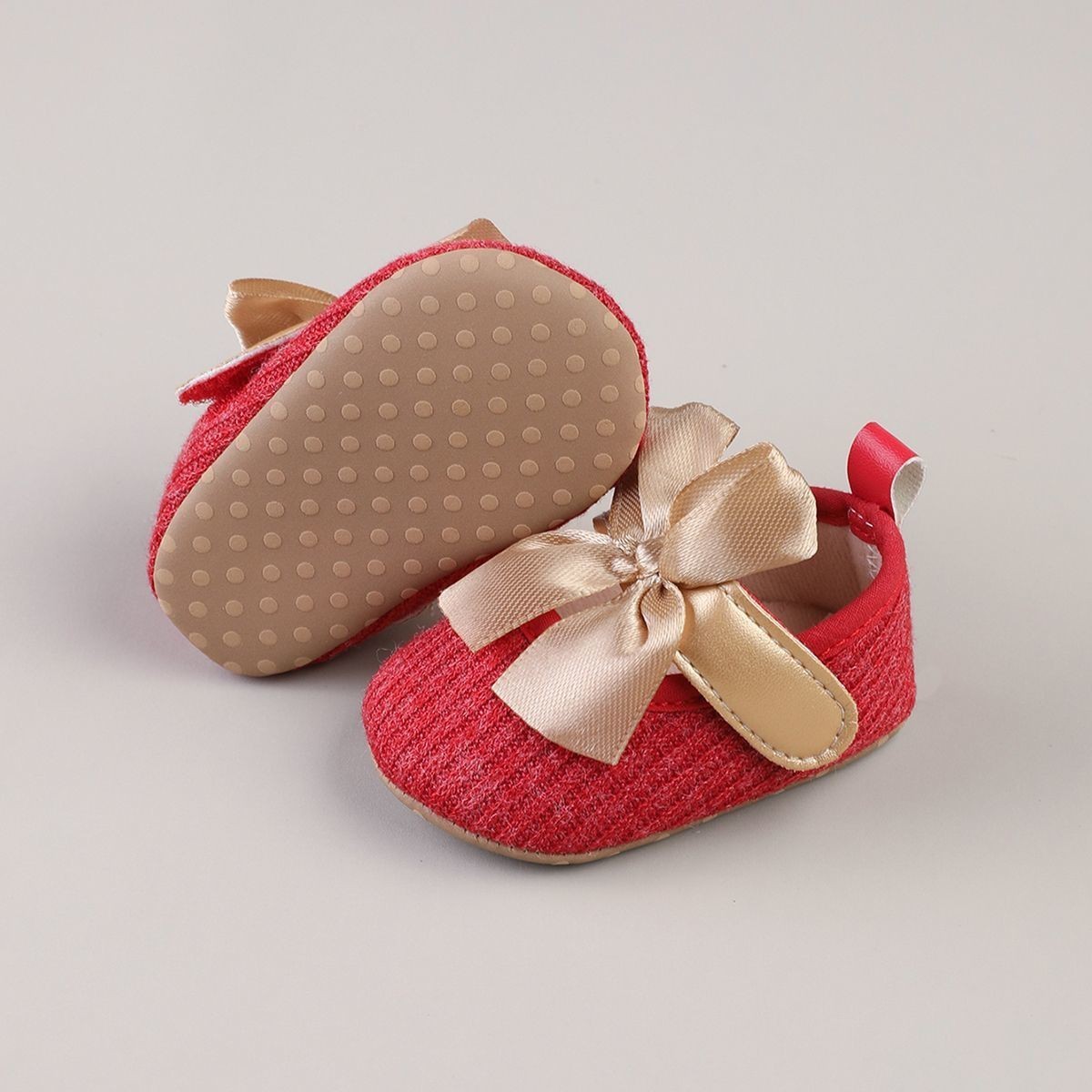 鞋子鞋软底学步春秋夏季3周岁0-1岁女公主鞋6-12个月不掉小公主图3