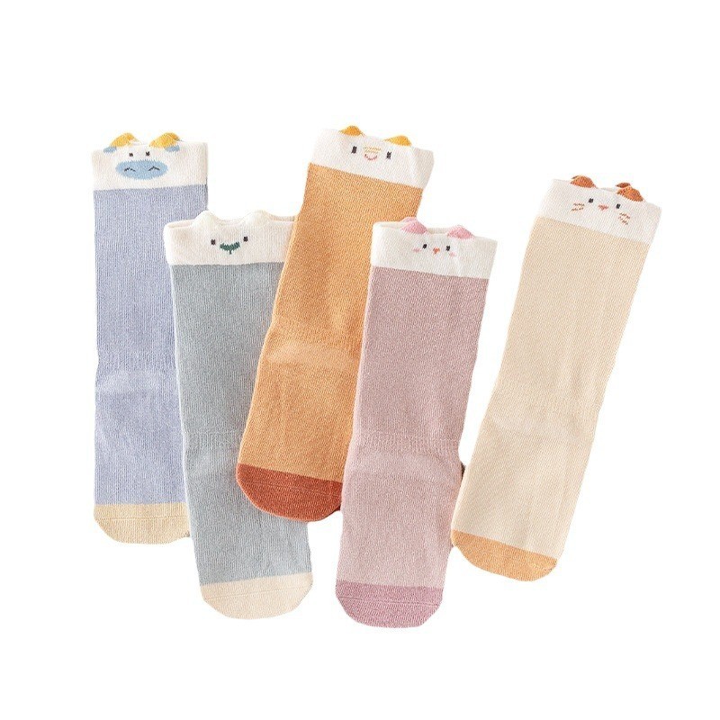 儿童袜子a类2026春秋新款婴儿长筒袜可爱卡通宝宝女棉袜袜子婴儿图5