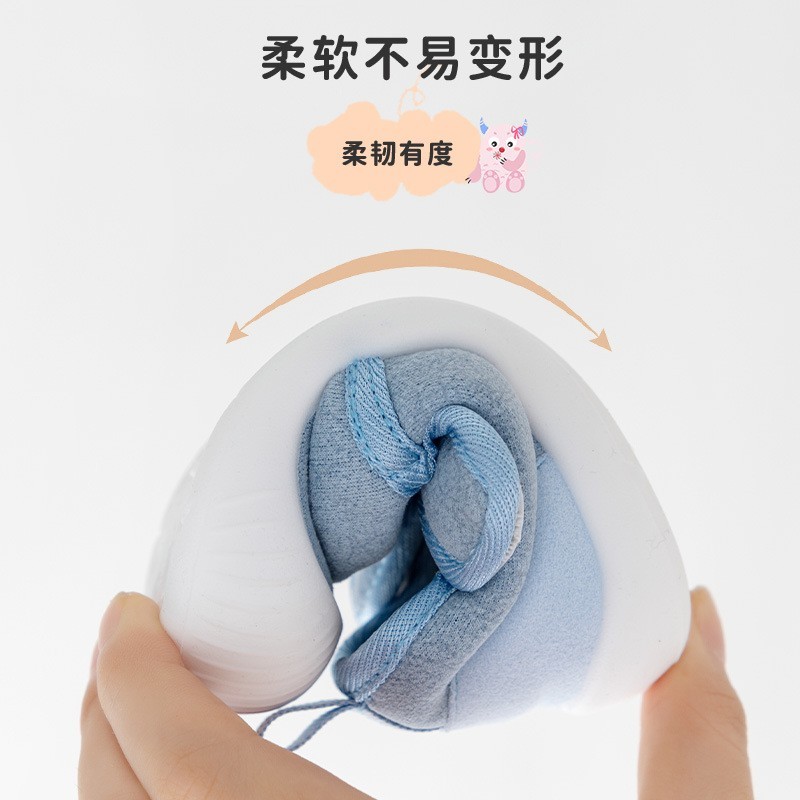 宝宝学步棉鞋秋冬新款防滑软底隔凉儿童地板鞋保暖舒适婴儿学步鞋图2