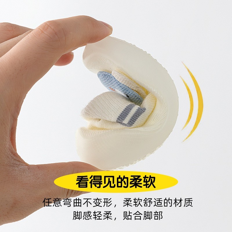 新品春季室内隔凉宝宝地板袜婴儿学步鞋袜软底儿童防滑地板鞋图2