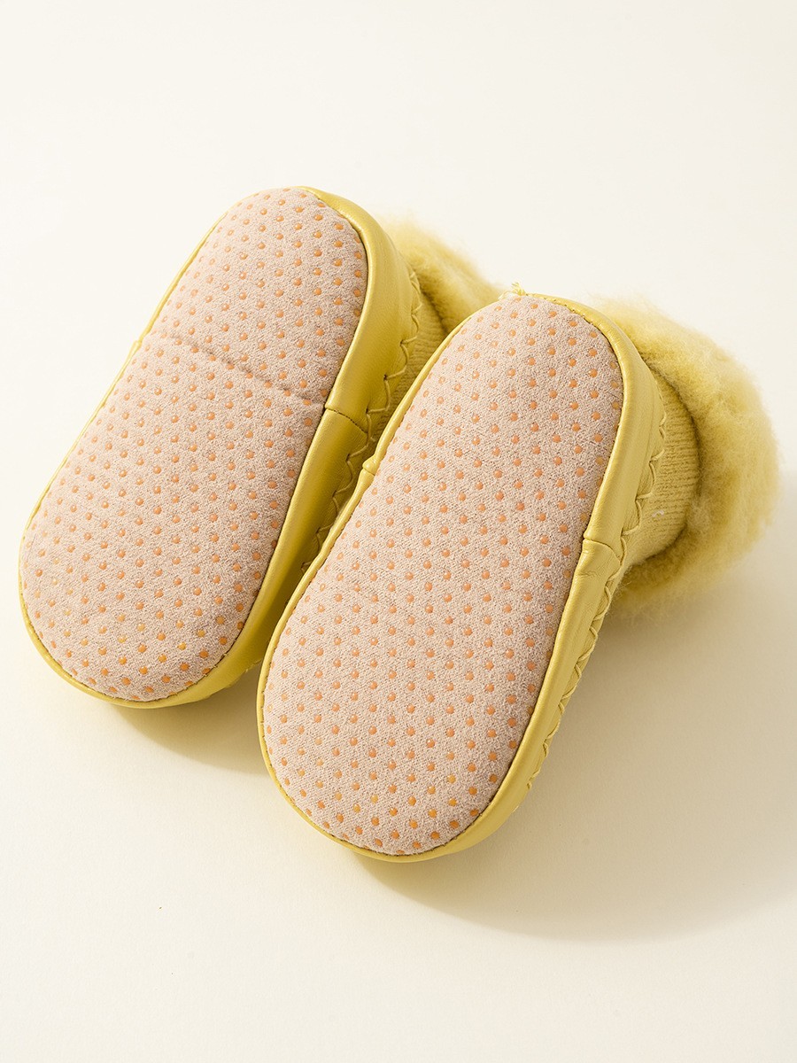 25冬季儿童中筒地板袜宝宝加厚加绒学步袜室内防滑软底婴儿袜子鞋图5