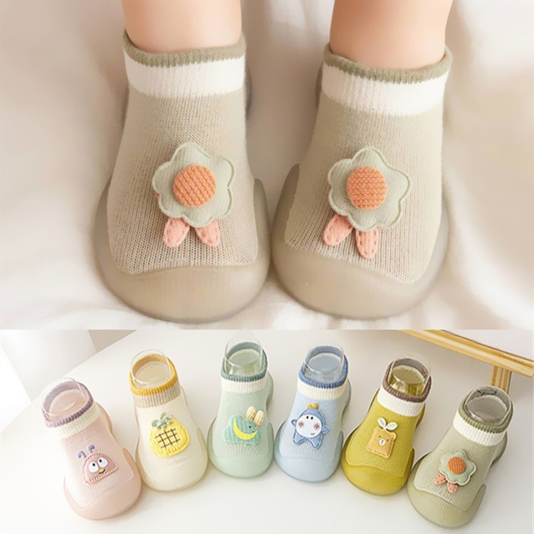 宝宝学步鞋春夏季婴幼儿软底防滑透气地板袜鞋室内外宝宝学步鞋袜图2