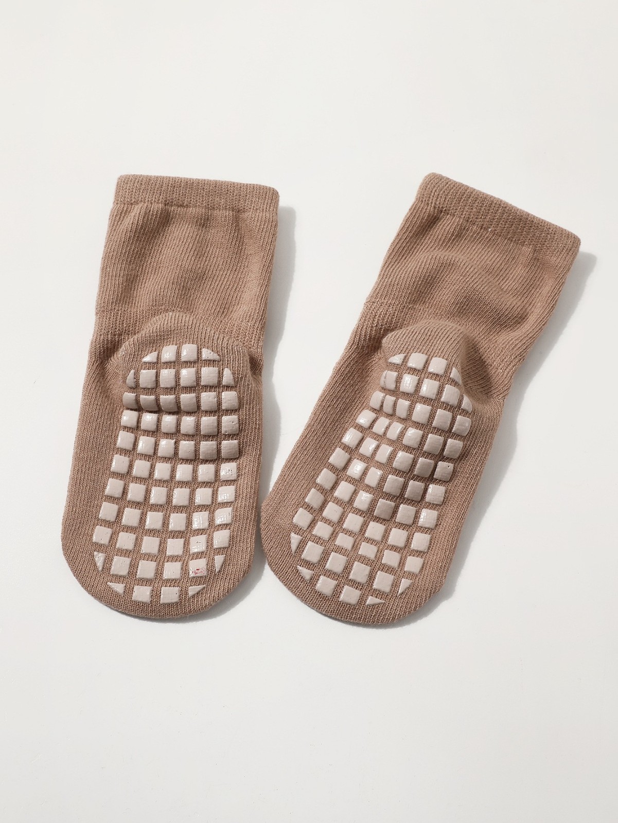 宝宝地板袜春秋冬室内全底胶防滑男女童学步中筒棉袜图4