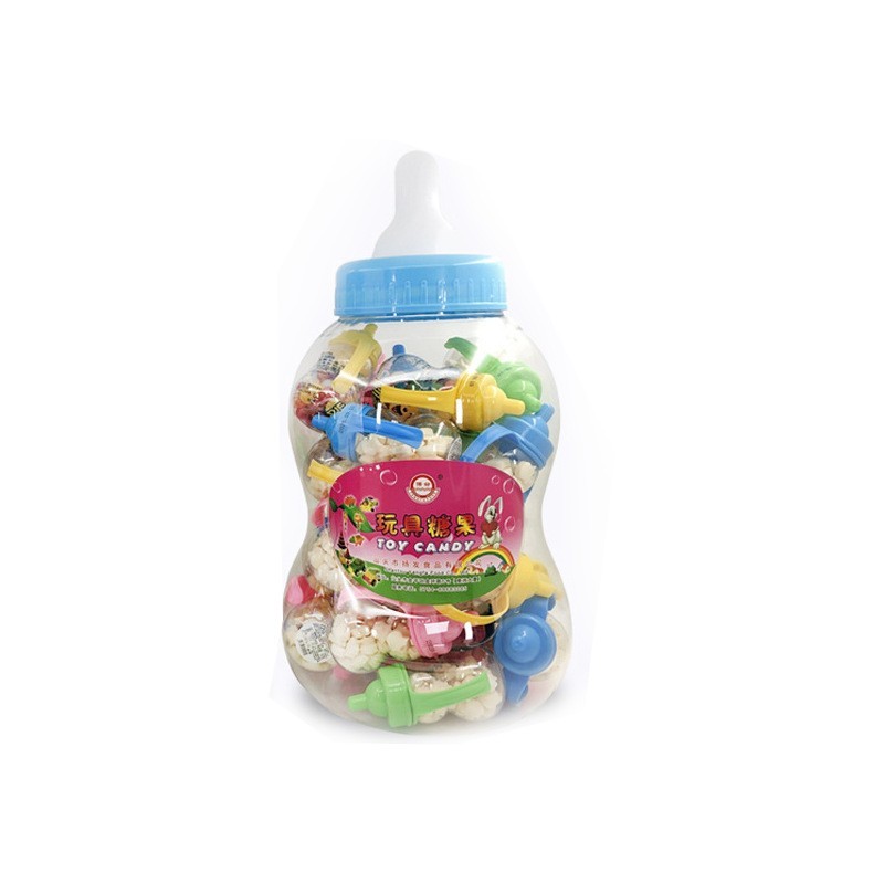 创意奶瓶酸奶片厂家童年怀旧超市零食儿童糖玩宝宝小馒头图5