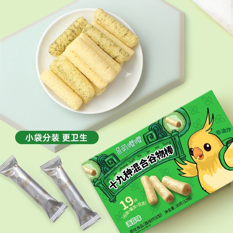 谷物棒宝宝零食磨牙棒解馋小零食