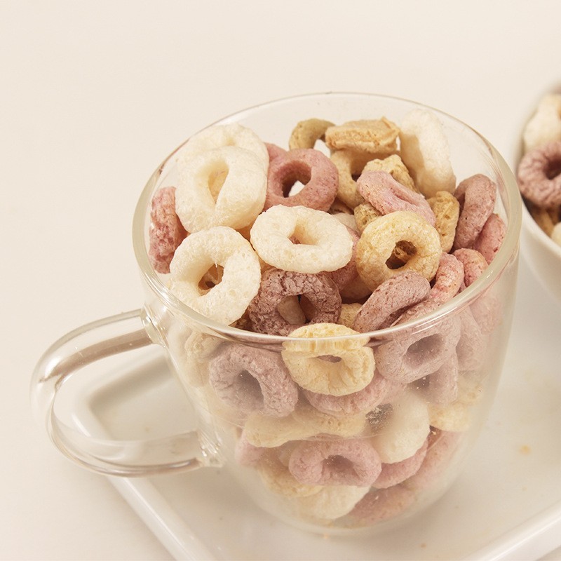 健康早餐谷物圈 圈圈泡芙婴幼儿食品 零食辅食图3