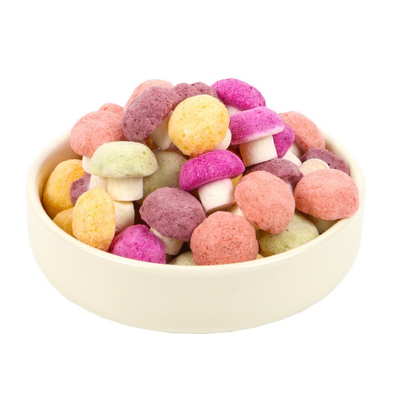 溶溶豆水果魔力菇溶豆儿童零食送三岁以上婴儿宝宝辅食谱