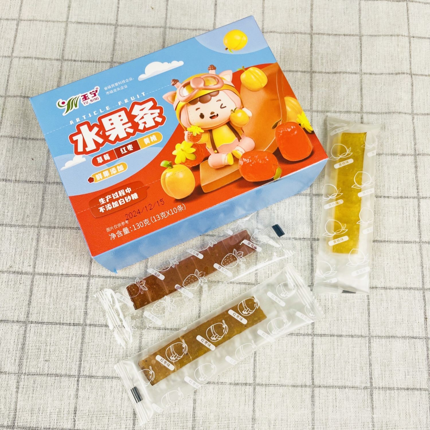 水果条婴儿辅食儿童孕妇宝宝零食果肉条图4