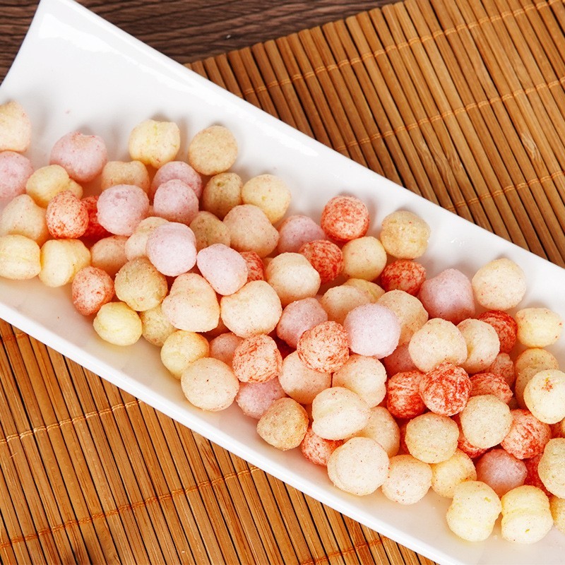 婴幼儿五彩泡芙球宝宝磨牙辅食营养小零食婴幼儿膨化食品图2