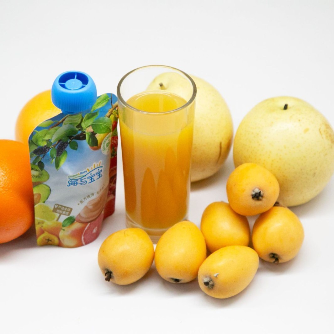 药食同源海与宝宝100%纯果汁吸嘴袋包装等无添加代工OEM营养低糖图3