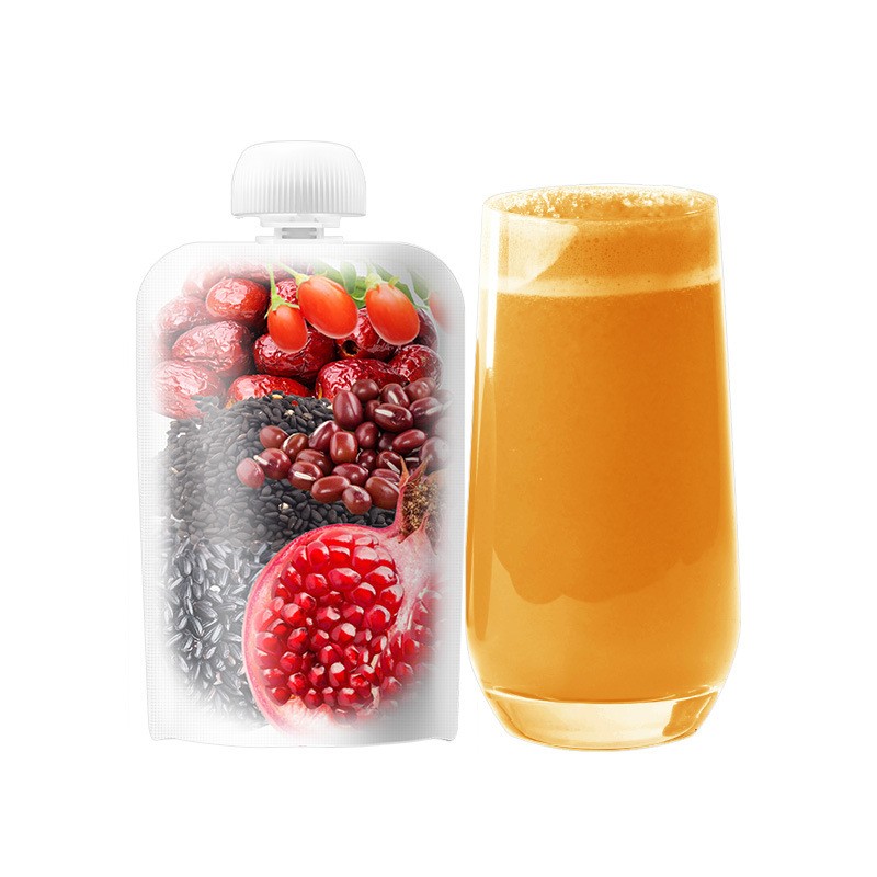 药食同源海与宝宝100%纯果汁吸嘴袋包装等无添加代工OEM营养低糖图5