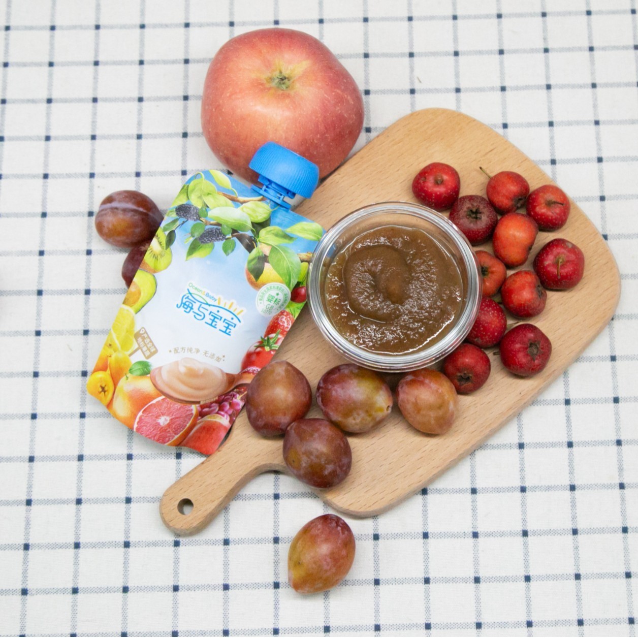 花牛苹果定制原料婴幼儿标准儿童零食果泥代工OEM混合图4