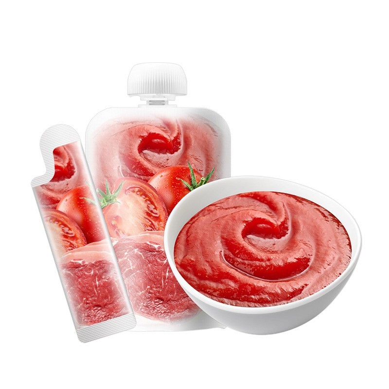 鳕鱼辅食婴儿番茄酱儿童无添加婴标零食代加工番茄沙司有机营养图2