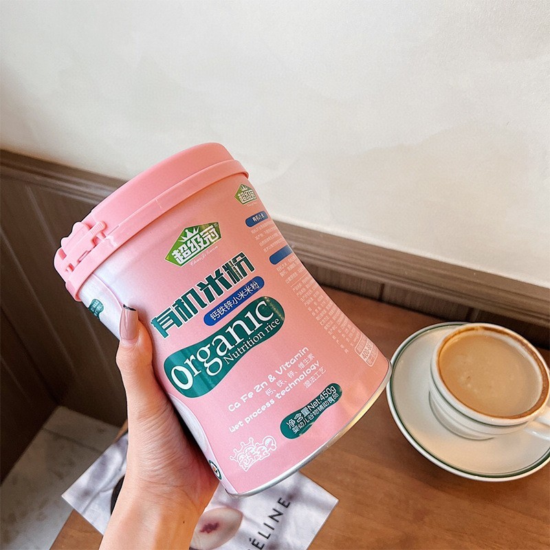 钙铁锌有机营养米粉 接各种有机米粉代工定制