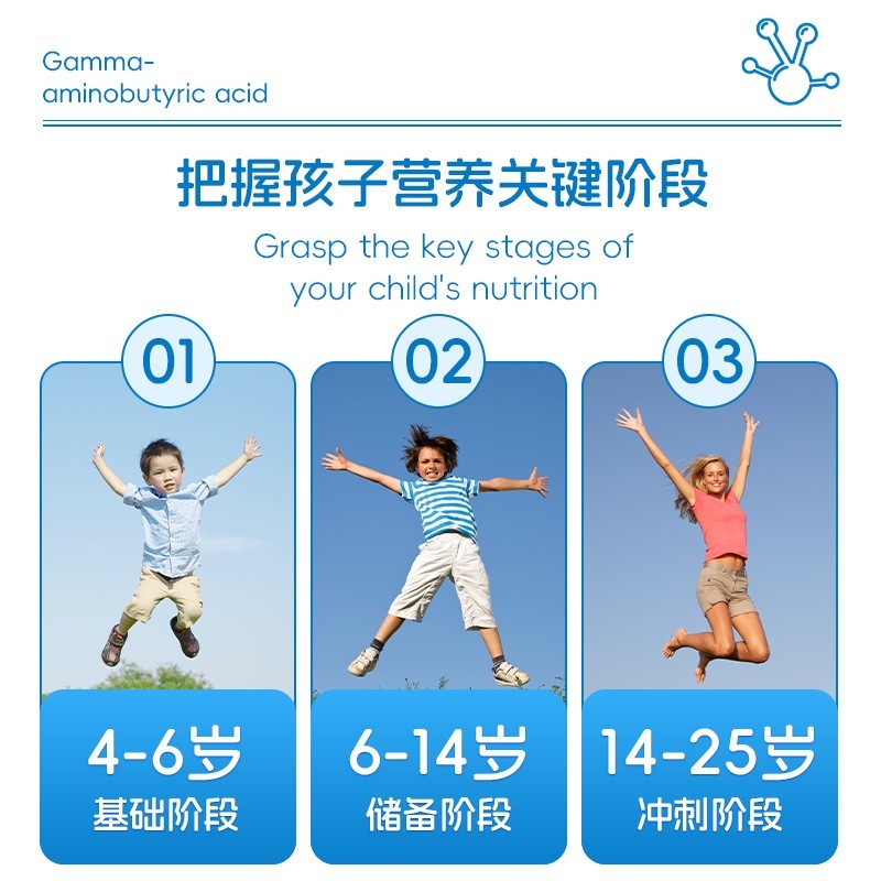 y-氨基丁酸复合维生素矿物质片儿童多种维生素钙铁锌咀嚼片图3