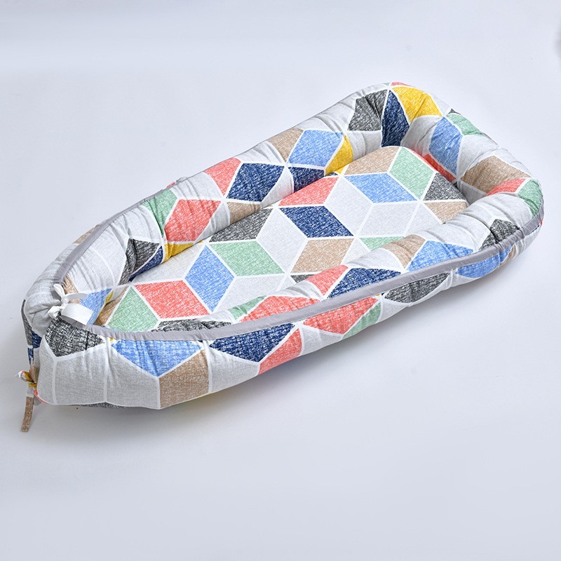 便携式婴儿床中床可拆洗宝宝睡觉小床新生儿仿生床婴儿床中床图3