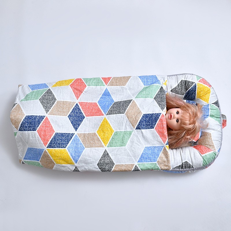 便携式婴儿床中床可拆洗宝宝睡觉小床新生儿仿生床婴儿床中床图4