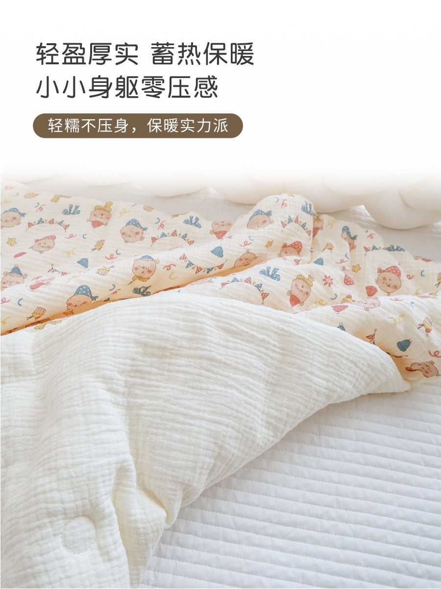 婴幼儿抱被大耳朵新生儿包被襁褓初生宝宝产房小被子秋冬加厚厂家图2