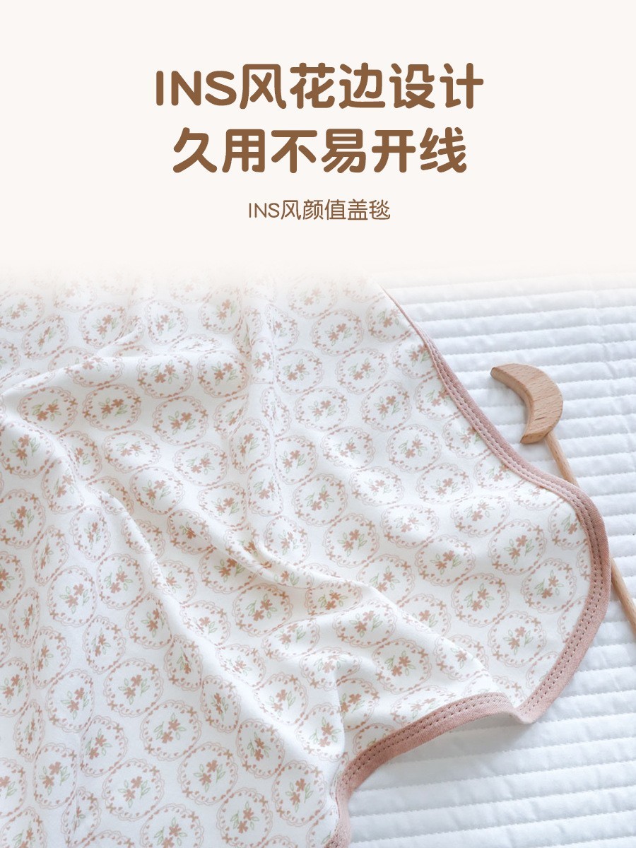 精梳棉包巾新生儿纯棉包单a类初生宝宝产房包巾防惊跳抱包被婴儿图2