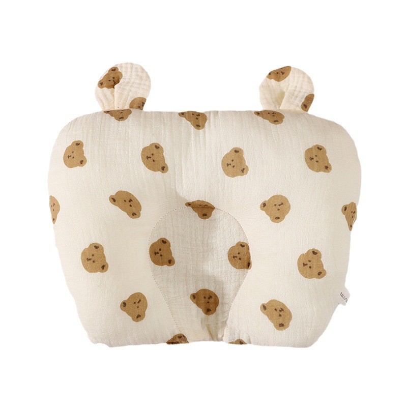 定型枕婴儿枕头0-3岁四季款透气新生儿宝宝纠正偏头矫正固定枕头图5