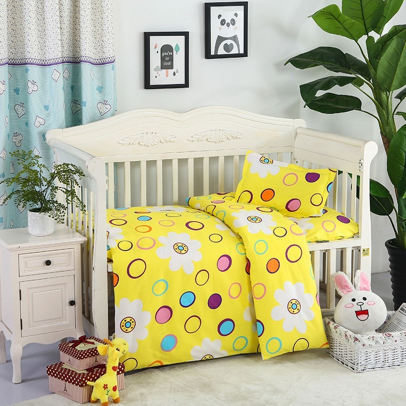 儿童幼儿园被子卡通全棉宝宝被套纯棉斜纹3件套床上用品六件套图4
