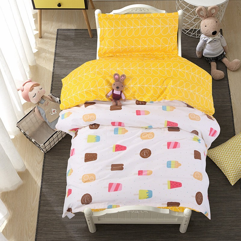 全棉幼儿园床品被子三件套纯棉儿童被褥被套六件套午睡套装图3