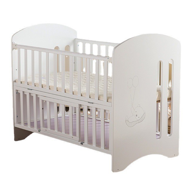 婴儿床宝宝床BB新生儿环保实木多功能儿童床可拼接大床