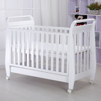 【定制】婴儿床拼接大床欧式移动式新生儿bb儿童床实木多功能小床