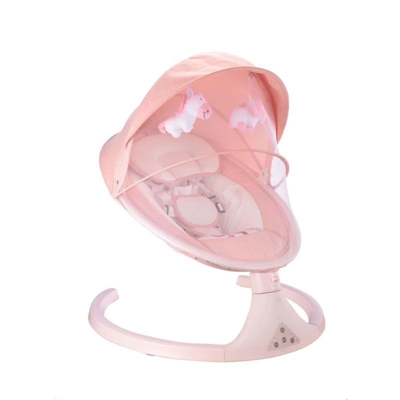 婴儿摇床宝宝电动摇篮安抚秋千摇哄娃神器新生儿智能摇椅图3