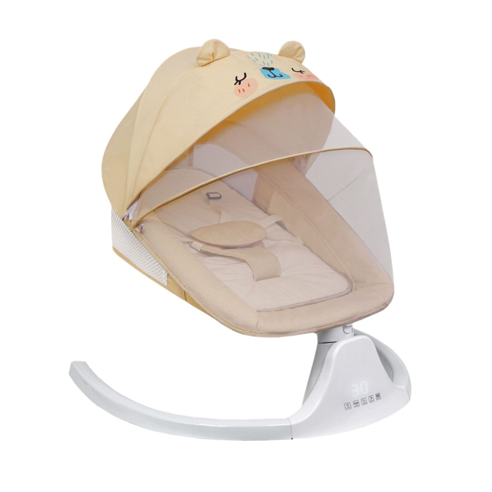 婴儿摇椅可平躺可调节角度宝宝摇床哄睡婴儿图5