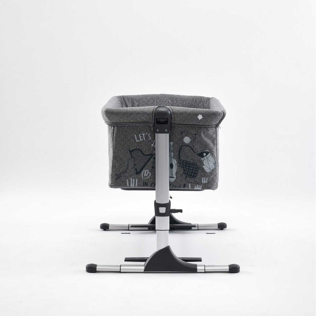 铝合金婴儿床便携可折叠新生儿床边床图3