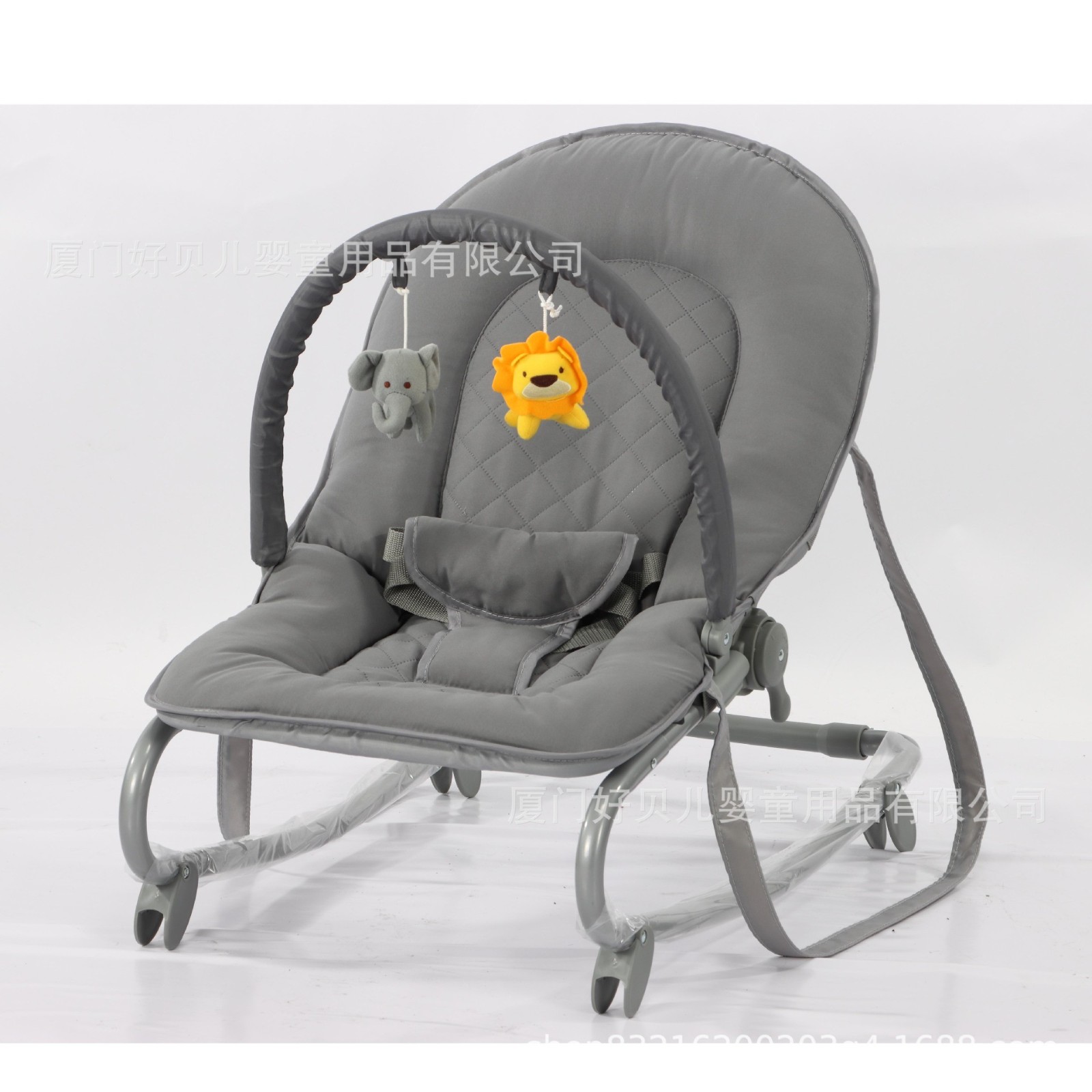 厂家定制婴儿摇椅带脚座方便固定哄娃神器宝宝摇椅已过测试可定制图4