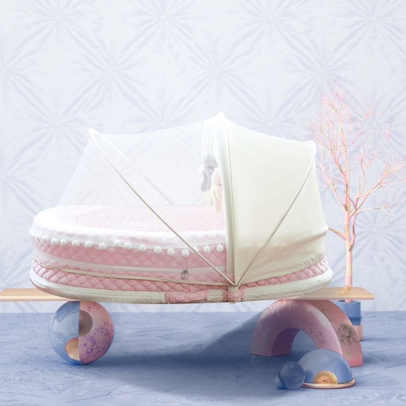 便携式床中床宝宝婴儿床可折叠新生儿睡床可移动仿生bb床上床防压图3