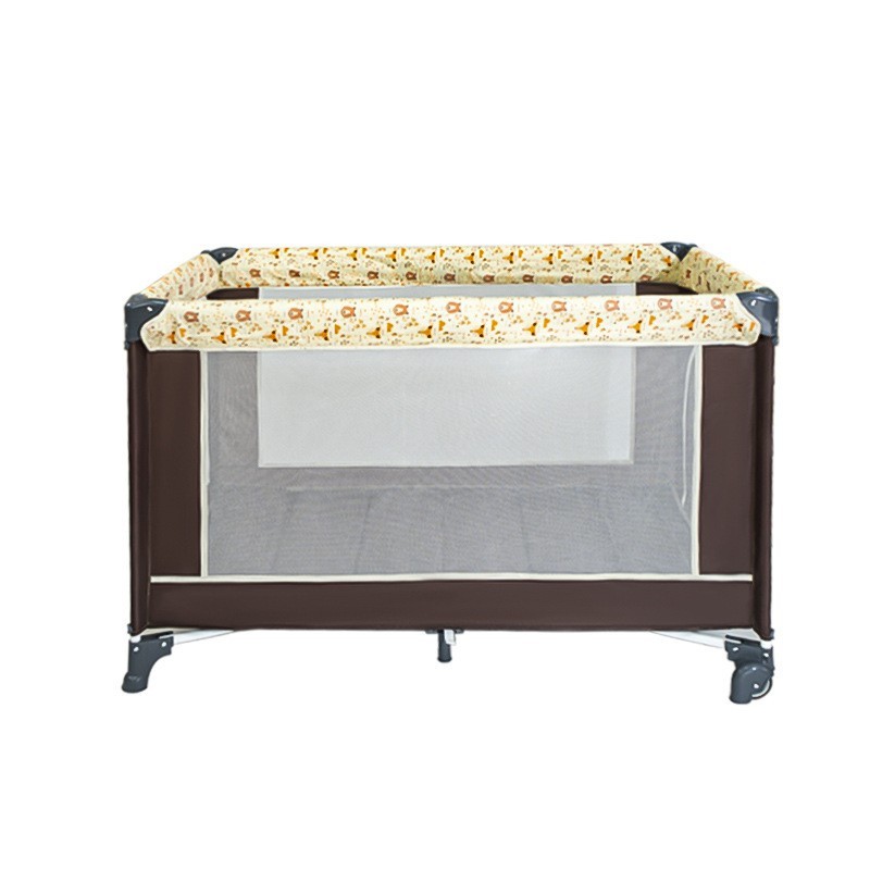 婴儿床多功能儿童床bb床便携式游戏床可折叠新生儿床欧式拼接大床