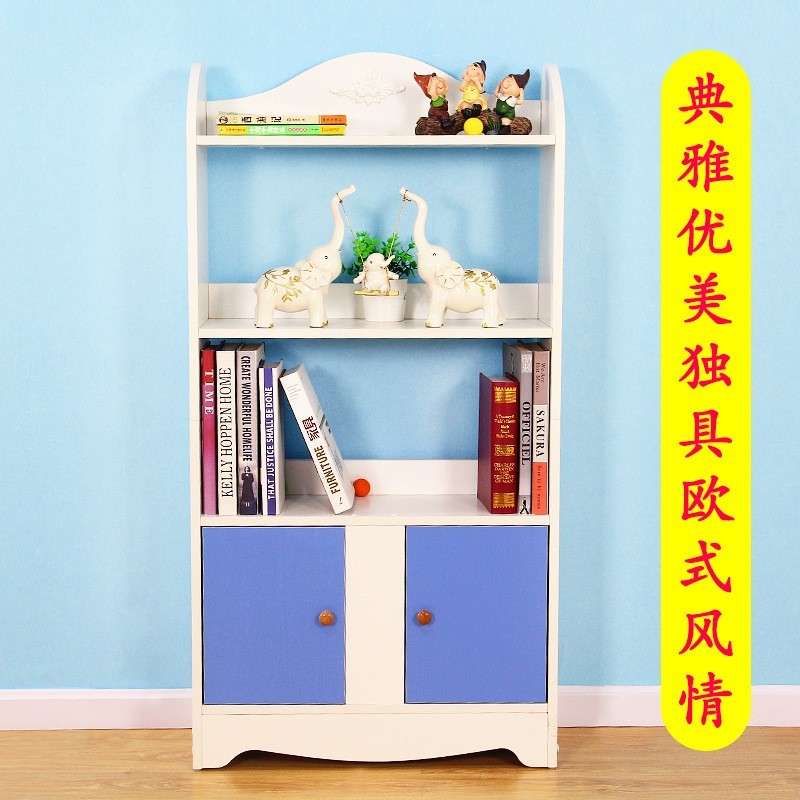 定制幼儿园书柜加工厂家环保书架欧式建议安装来图高低木儿童房图5