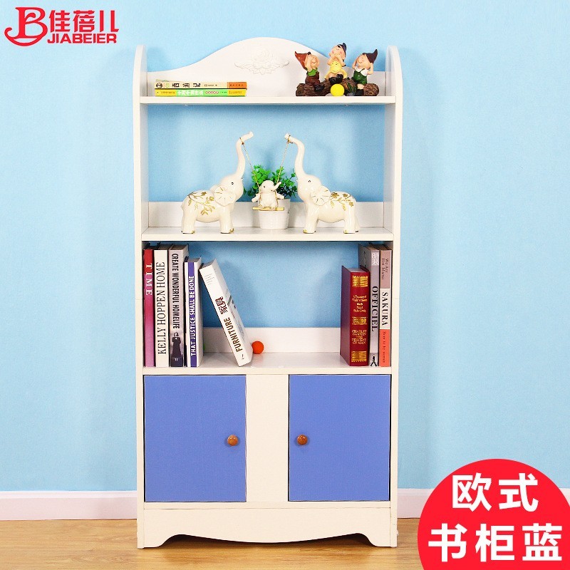 定制幼儿园书柜加工厂家环保书架欧式建议安装来图高低木儿童房图2