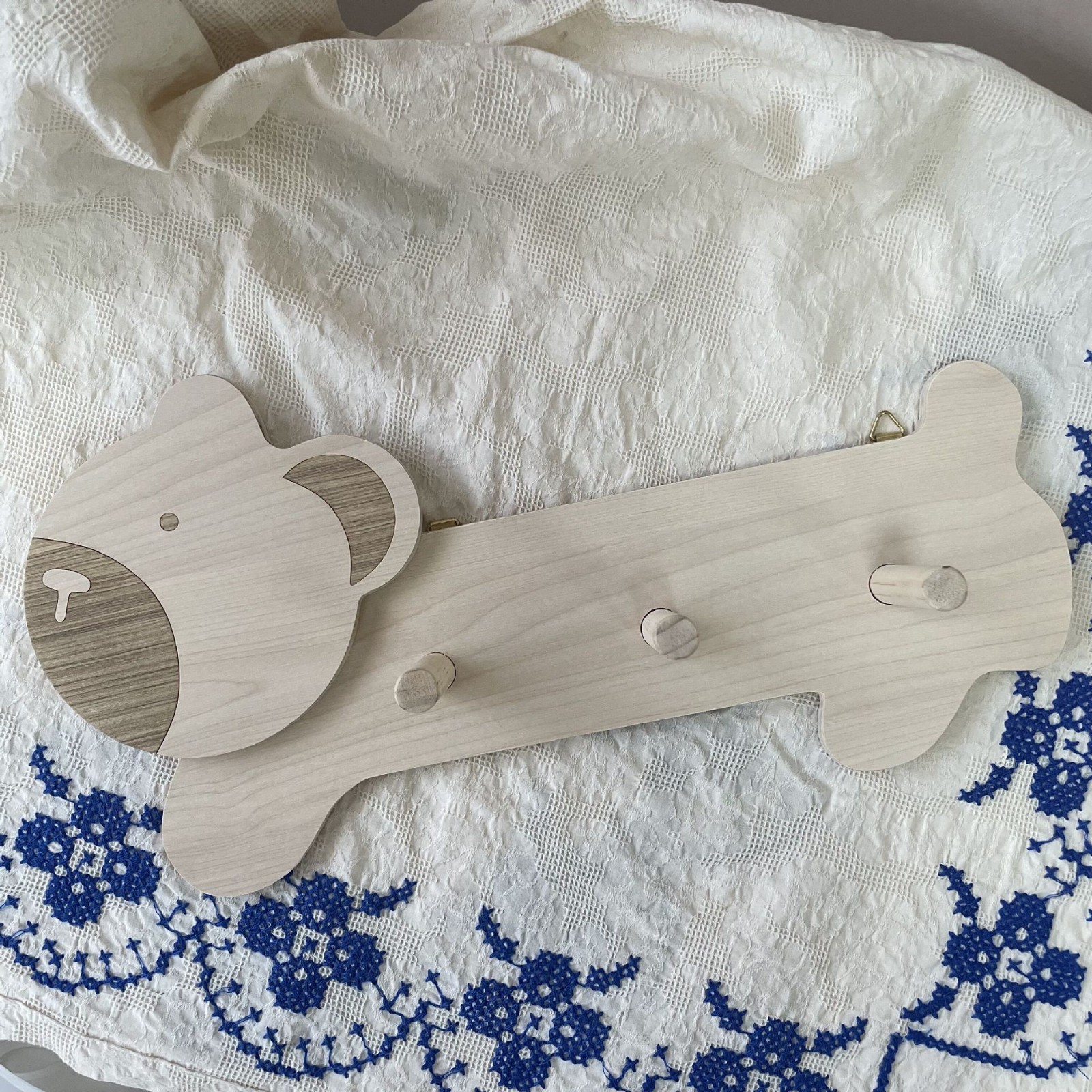 韩系儿童房童装工作室拍版衣挂上墙衣帽挂钩免打孔挂钩ins北欧图4