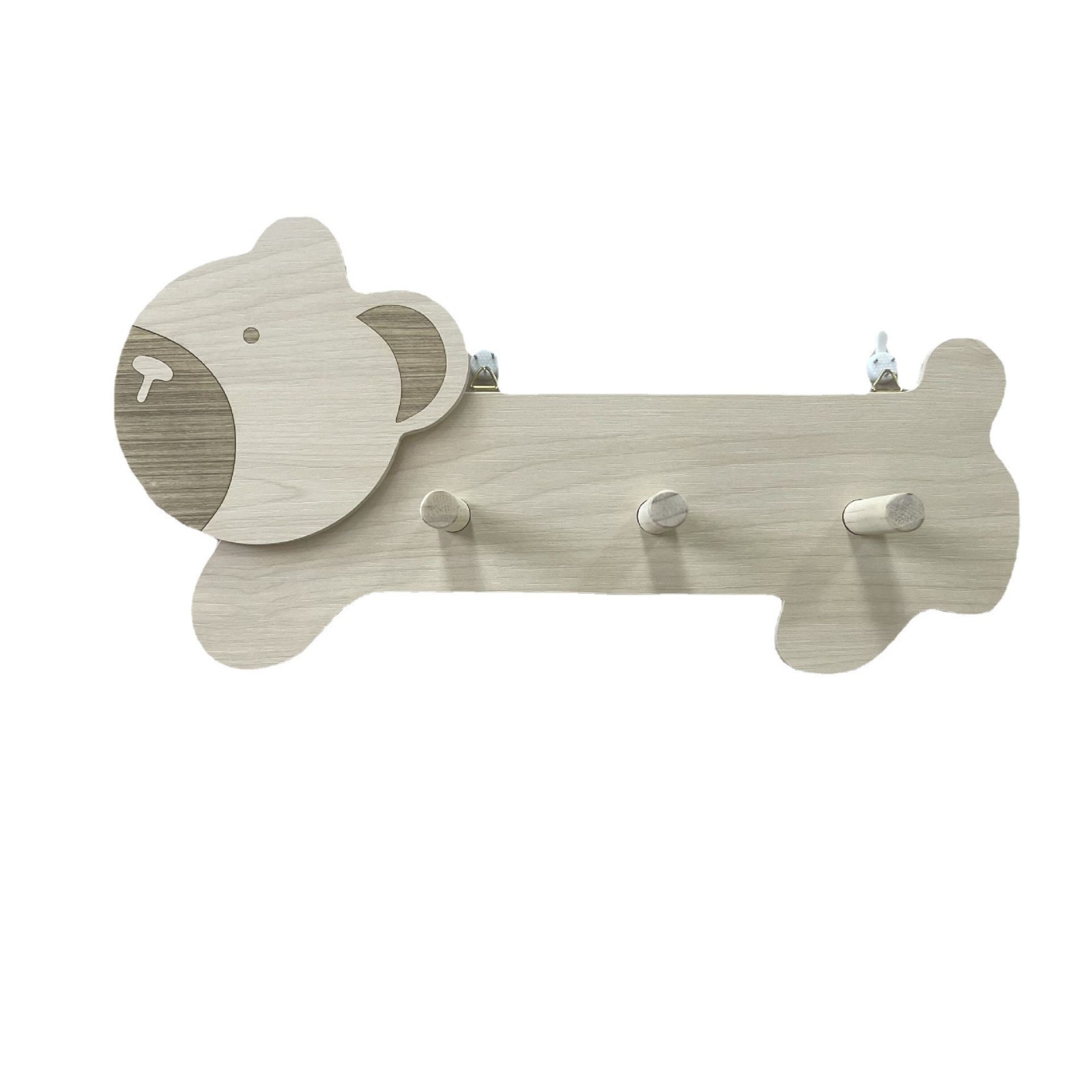 韩系儿童房童装工作室拍版衣挂上墙衣帽挂钩免打孔挂钩ins北欧图5