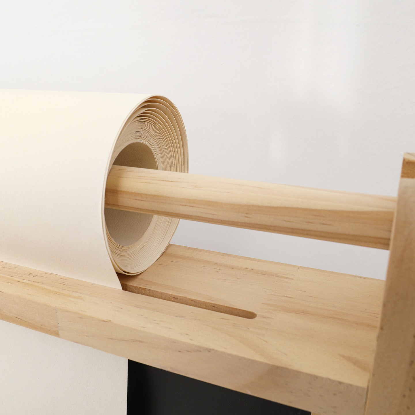 儿童画板双面磁性带画轴笔筒架实木支架式无尘涂鸦儿童绘画板黑板图3