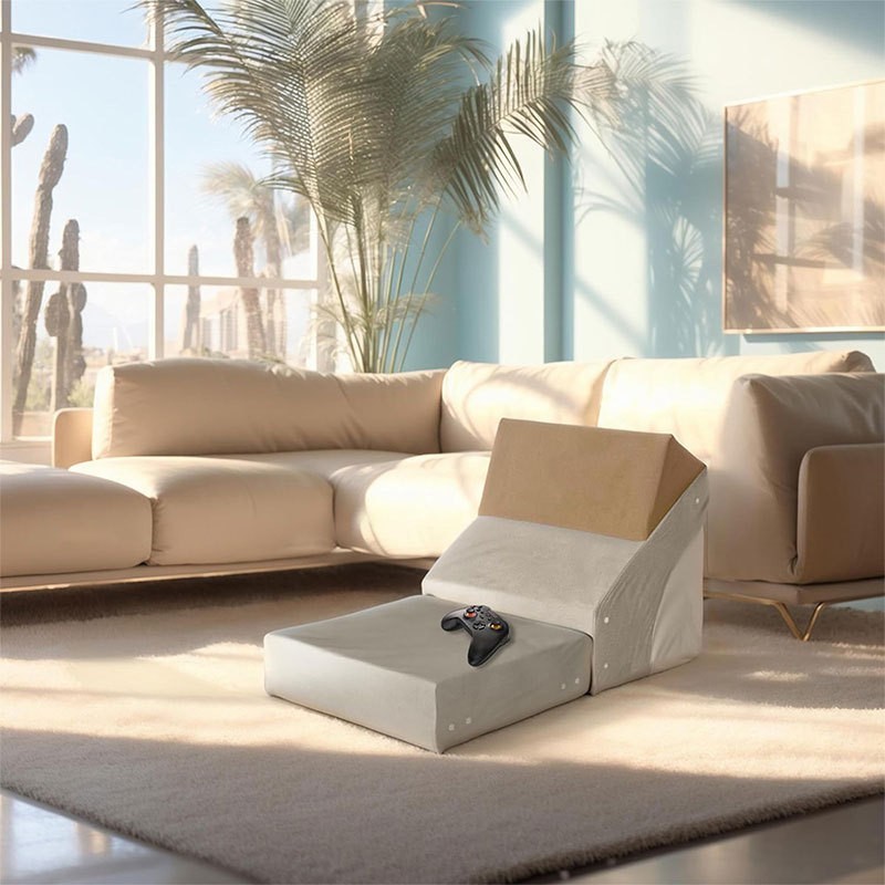 可调节块状沙发儿童游戏沙发青少年地板垫模块化沙发游戏卧室家具图3