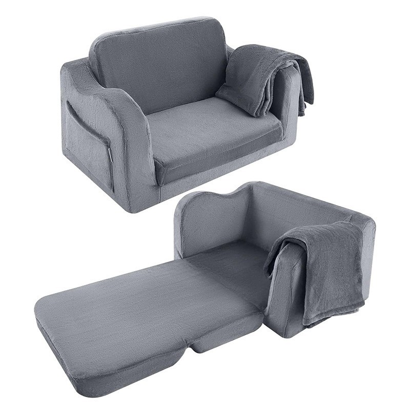 亚马逊厂家爆款折叠夜光布儿童沙发阅读角学习沙发可压缩 CPC认证图5