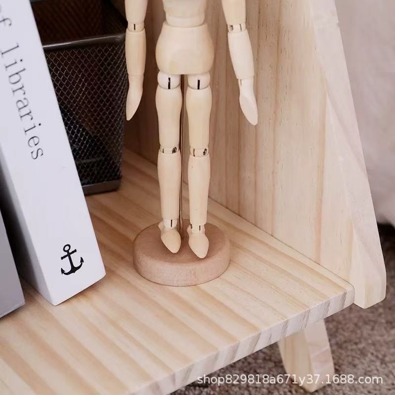 清空北欧实木简易床头柜卧室现代简约床边置物架创意床边几小户型图2